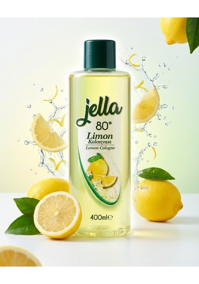Jella 80 Derece Limon Kolonyası 400 ML