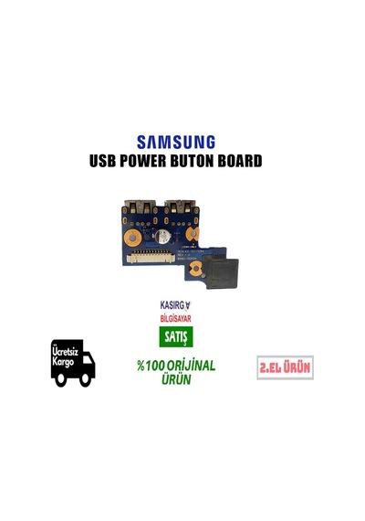 Samsung Uyumlu Np300E5C Usb Power Buton Board Ba92-10202A