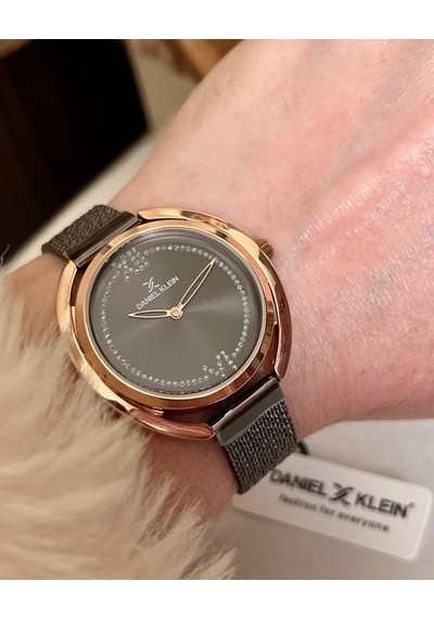 Daniel Klein Dk3237 Kadın Kol Saati + İtalyan Çelik Kolye