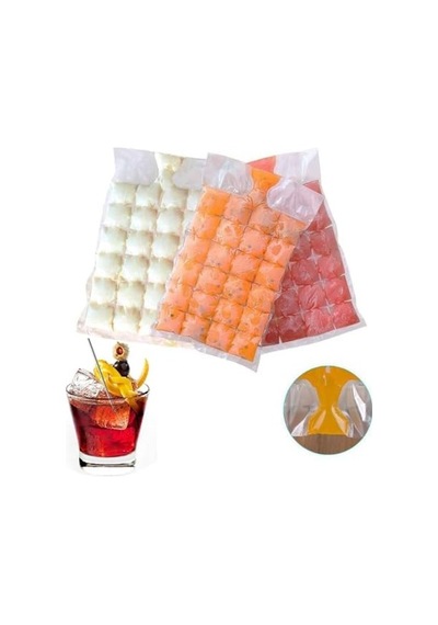 24'lü Buzluk Poşet, Buz Küpü Torbası Poşeti, 24 Buz Küpü 10'lu Paket
