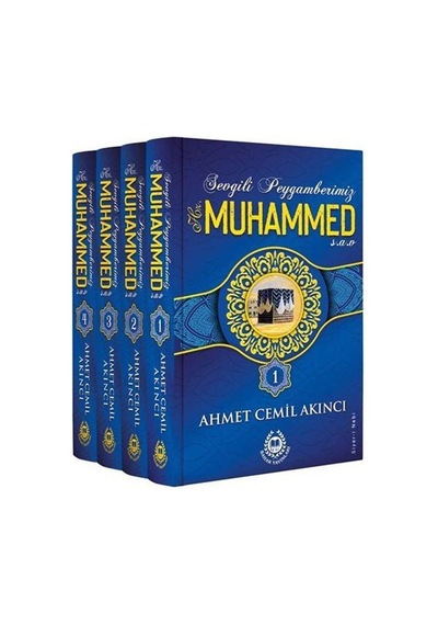 Sevgili Peygamberimiz Hz. Muhammed S.a.v. 4 Kitap Set Ciltl...