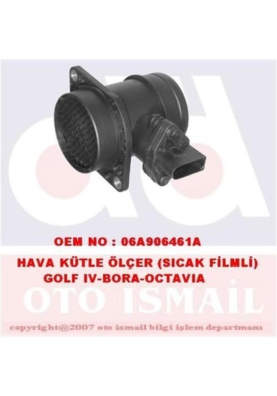 BOSCH 280218002 HAVA DEBİMETRESI GOLF IV BORA / A3 / TOLEDO LEON