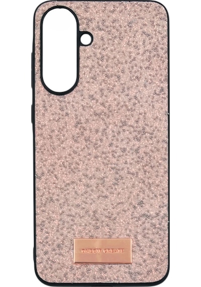 Nettech Samsung Galaxy A56 Uyumlu Simli Arka Koruma Kılıf - Gri Gri