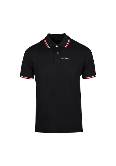 Prada Erkek Polo Yaka T-shırt Sjn256-322-f0aa9 Siyah