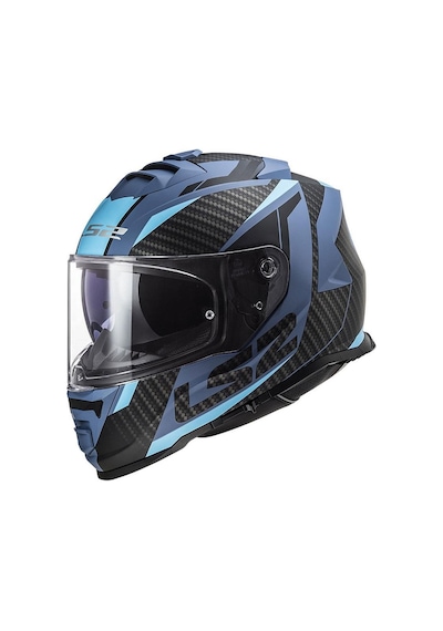 Ls2 Storm 2 Racer Full Face Motosiklet Kaskı 66914 Mat Mavi