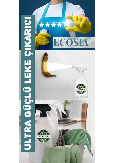 Ecosia Çok Amaçlı Ultra Güçlü Leke Çıkarıcı Sprey 500 ML