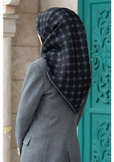 Vissona Twill İpek Eşarp - 52033 - 0001-0028 - 0001-0028