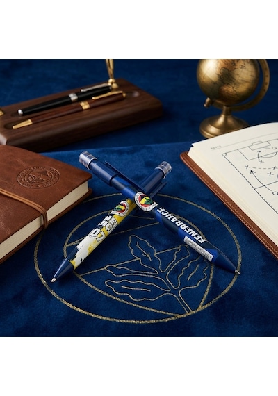Bakgelal Fenerbahçe Lisanslı 0.7 Mm Versatil Kalem Taraftar Desenli Uçlu Kalem Okul Kırtasiye 1 Adet - 9017538570883 Lacivert - Sarı