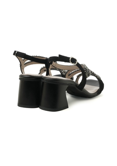 Sandalet Kadın 5p5024ds Donna Serena Ds Tom 5024 Nero Siyah