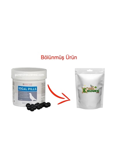 İdeal Pills Yavru Hapı 50 Adet Bölünmüş