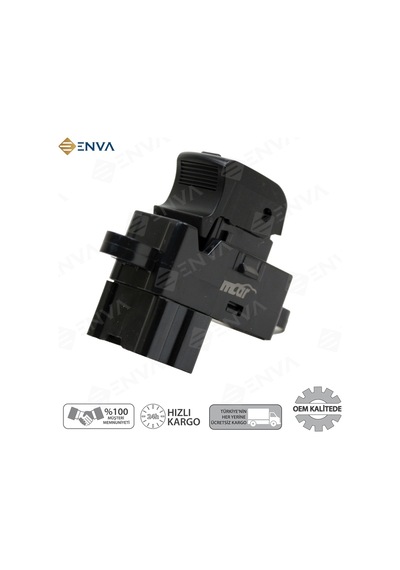 Nissan Qashqai - Navara - Micra - Note Cam Açma Düğmesi Tekli