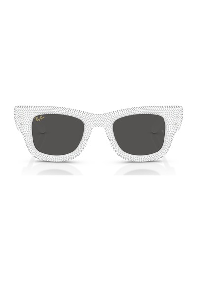 Ray-ban Rb4940bp 686687 47 Wayfarer Puffer Unisex Güneş Gözlüğü Beyaz