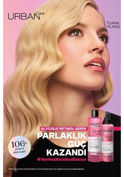 Urban Care Glycolic Retinol Parlaklık Etkili Onarıcı Saç Bakım Sütü-200ml-gloss