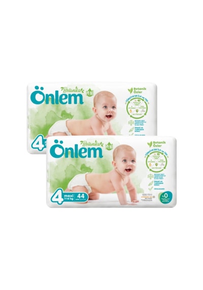 Önlem Botanika Bebek Bezi Maxi 4 Numara 2 x 44 Adet 2'li
