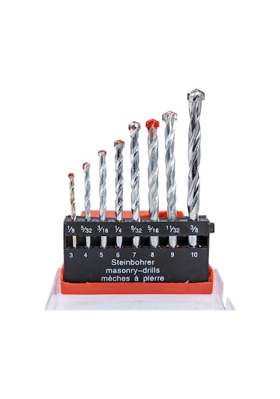 Todrill TD-50193 Duvar - Beton Elmas Matkap Ucu Seti - 8 Parça