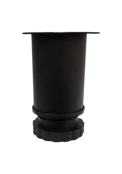 Tablalı Metal Dolap Masa Koltuk Kanepe Ayağı Çap: 60 Mm 10 Cm Texture Siyah Siyah Diğer