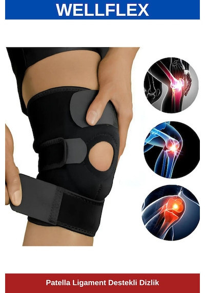 Patella Ligament Destekli Dizlik Bedensiz Cırtlı