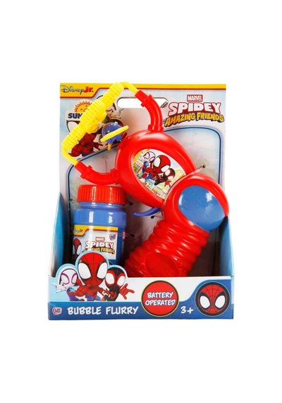Spidey And His Amazing Friends Bubble Flurry Köpük Tabancası