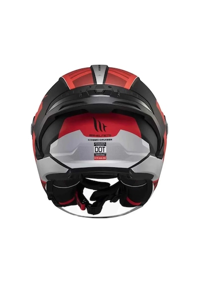Mt Cosmo Sv Cruıser B5 Mat Kırmızı Açık Kask Kırmızı