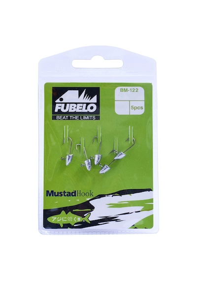 Fubelo Spike Head 5 Adet Jig Head 0.6 Gr - 10 No