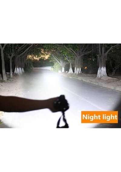 Boruit Led Kafa Feneri 3000Lm Xm-L T6 3000 Lümen 3 Mod  Şarjlı Siyah