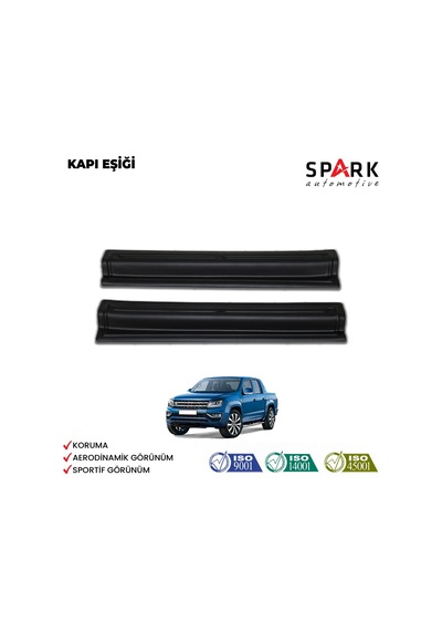 Volkswagen Amarok 2010-2022 Yıl Aralığı Uyumlu Kapı Eşiği 4 Parça