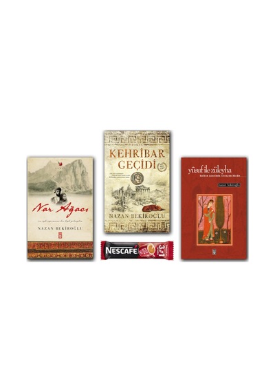 Kehribar Geçidi - Nar Ağacı - Yusuf Ile Züleyha Roman Set 3 Kitap Nazan Bekiroğlu