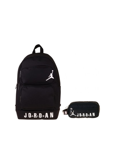 Jordan Air Cleveland Black Siyah İkili Sırt Çantası Ve Kalemlik Seti - Erkek Çocuk - Setja-q3168c