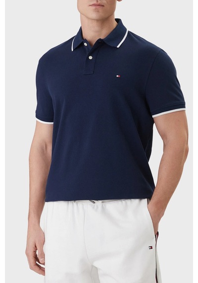 Tommy Hilfiger Erkek Polo Yaka T Shirt Mw0mw42748 Dcc Lacivert