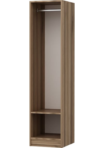 Minar Kale 1 Kapaklı Dolap İlkbahar Mebran 190cm - Dore/kumtaşı - Askılıklı Çok Renkli