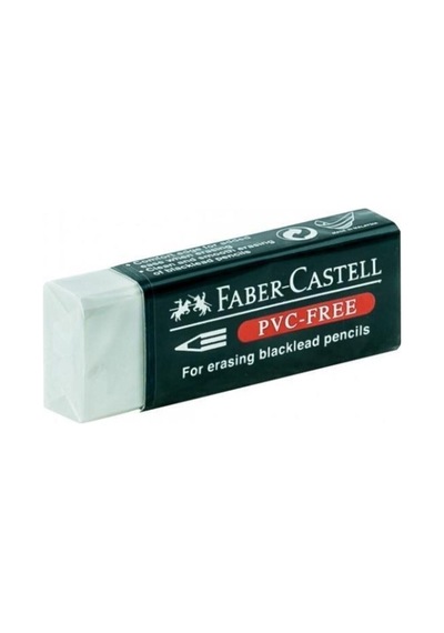 Faber Castell Pvc Free No:20 Büyük Boy Beyaz Silgi 3 Lü