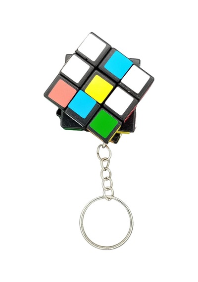 Zeka Küpü Sihirli Rubik Küp Anahtarlık