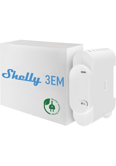 Shelly Pro 3em 120a V2 Akıllı Röle -