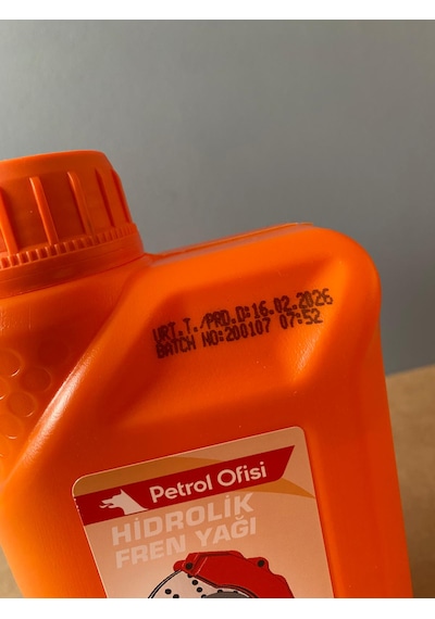 Petrol Ofisi Dot 4 Hidrolik Fren Yağı 400ml 16/02/2026 Üretim