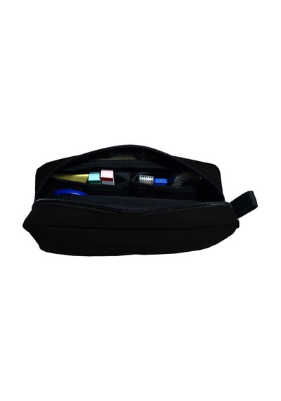 Jacbag Siyah Organizer Roll Up Düzenleyici Kalem Kutusu/Kalemlik Çok Renkli