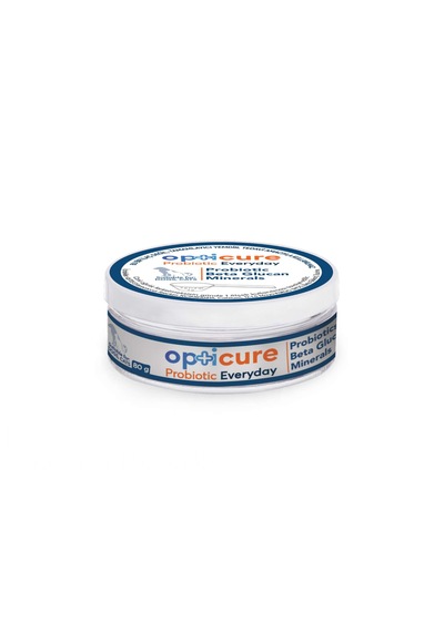 Opticure Everyday Kedi Ve Köpek Günlük Kullanım Probiotic Beta Glucan Ve Mineral 80 Gr