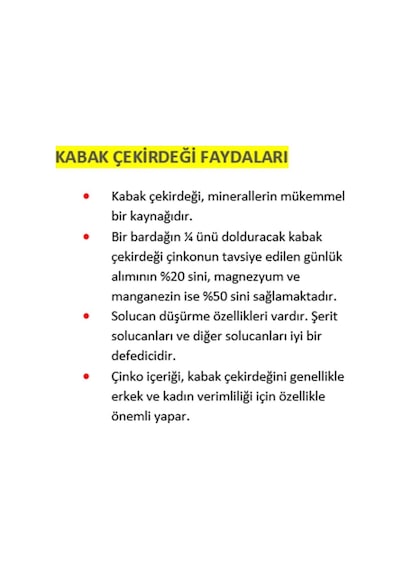 Tuğba Kuruyemiş Tuzlu Kabak Çekirdeği 500 Gr
