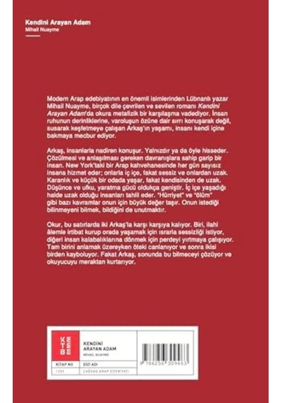 Kendini Arayan Adam: Arkaş In Günlüğü