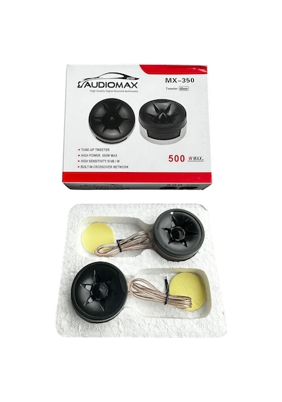 Audıomax Mx-350 500 W 40 MM Tweeter Set Tiz