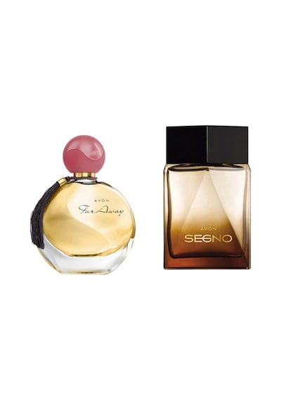 Avon Far Away Kadın Parfüm EDP 50 ML + Avon Segno Erkek Parfüm EDP 75 ML