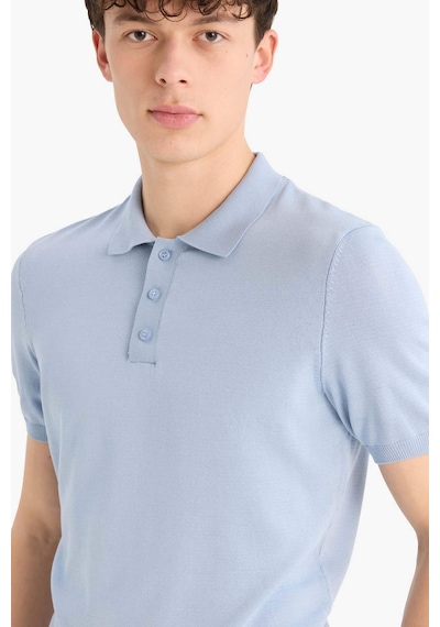 DeFacto Standart Fit Polo Yaka Kısa Kollu Triko Tişört E3241AX25SPBE571