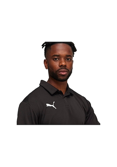 Puma Teamgoal Polo Erkek Futbol Polo Yaka Tişört 65877103 Siyah Siyah