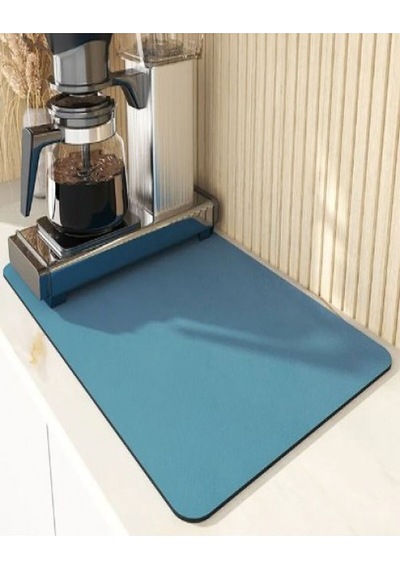 Mutfak Tezgah Üstü Su Emici Mat 35x45 Cm Plastik Çok Renkli Diğer
