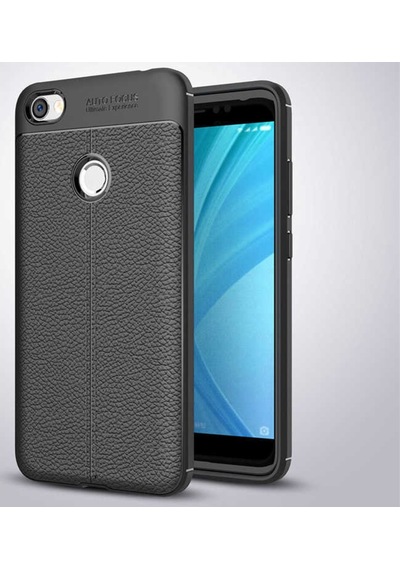 Xiaomi Redmi Note 5A Kılıf Deri Tarzı Niss Silikon Case