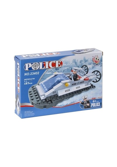 Bricks 137 Parça Polis Seti - Polis Botu 23402