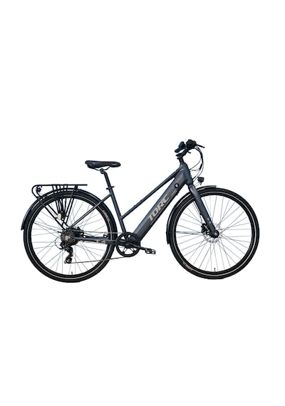 Torc T 4 W 7-v Hd Elektrikli Bayan Şehir Bisikleti - 46 Cm Füme-gri