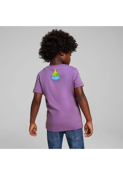 Puma Puma X Trolls Erkek Çocuk Mor Tişört Mor