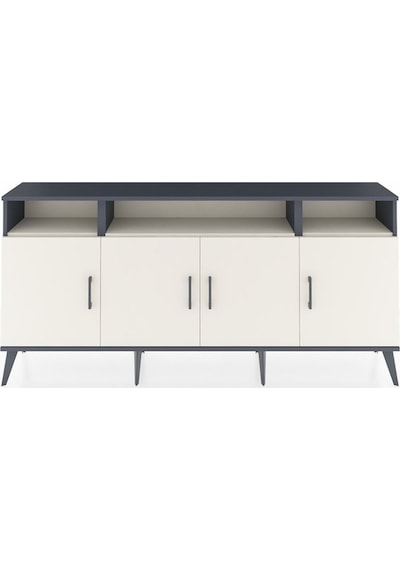 Arges Konsol 6 Raflı 4 Kapaklı 176x30x83 Antrasit-aytaşı/aytaşı Aytaşı/aytaşı Arges Konsol 6 Raflı 4 Kapaklı 176x30x83 Antrasit-aytaşı/aytaşı Aytaşı/aytaşı