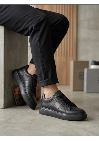 Boa Ba0247 Erkek Sneaker Günlük Casual Spor Ayakkabı Siyah Taban