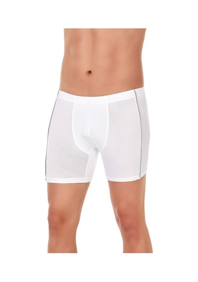 Yıldız Çamaşır Erkek Modal Biyeli Boxer 105-106-107-108-109 - 3 Adet Beyaz